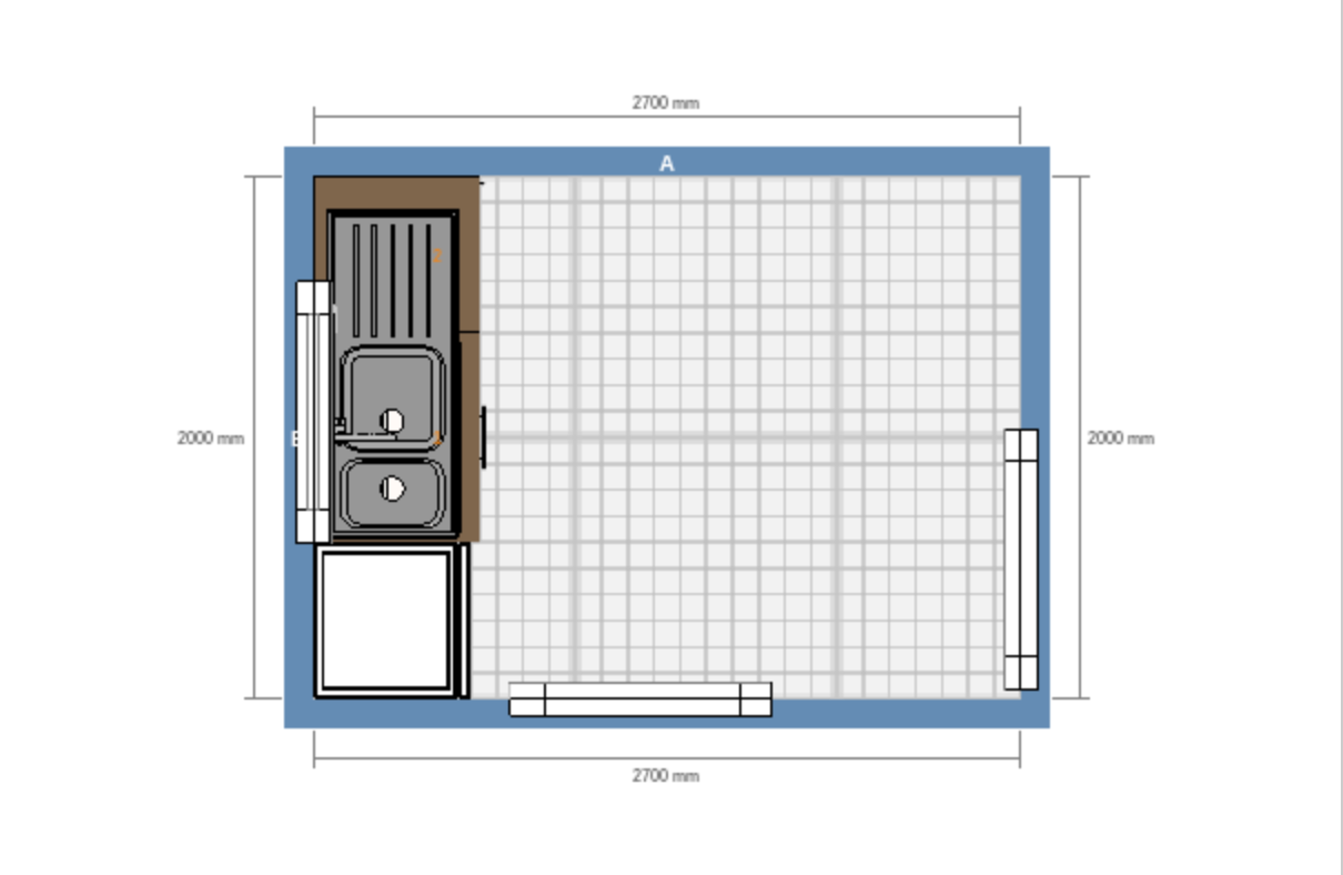 Using the Ikea Planner to create a new laundry