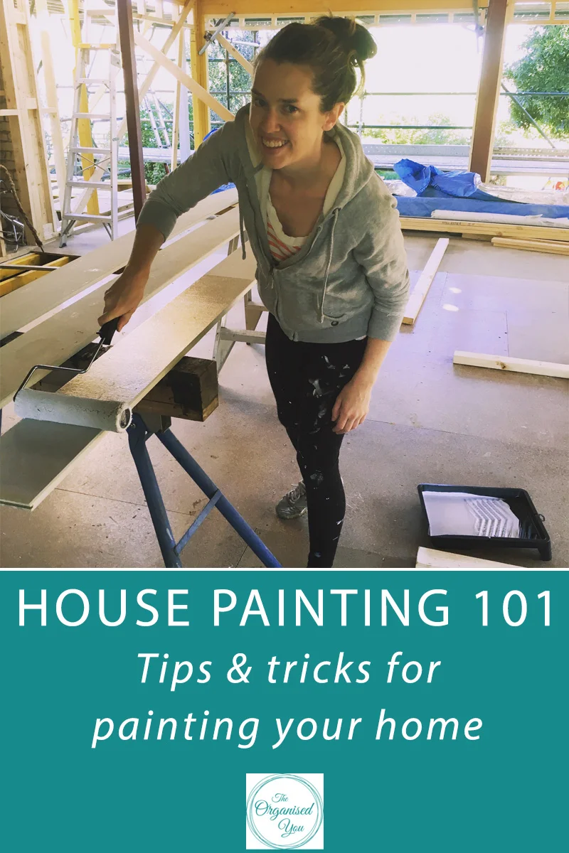 House Painting 101: Tips & tricks for painting your home - if you've got a painting project at your home, whether you're painting the exterior or interior, there are some tricks of the trade to keep in mind to make the project easier and less time-consuming. Here's a round-up of all the things I've learnt over the years when it comes to painting! Click through to read or pin for later