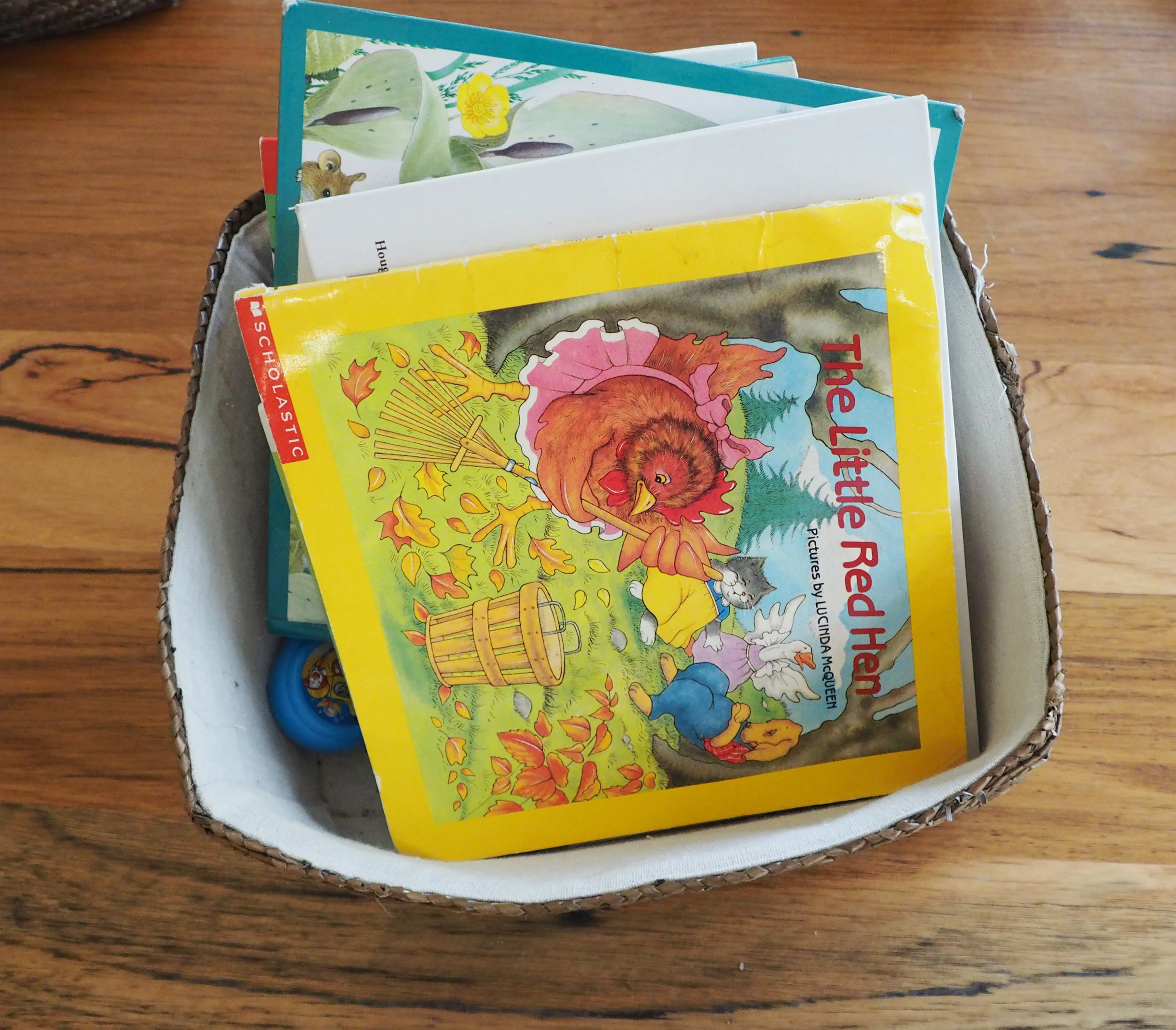 Box of books for the car