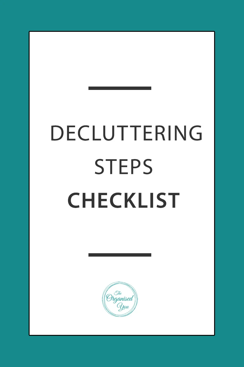 The step-by-step process for effective decluttering of any space in your home
