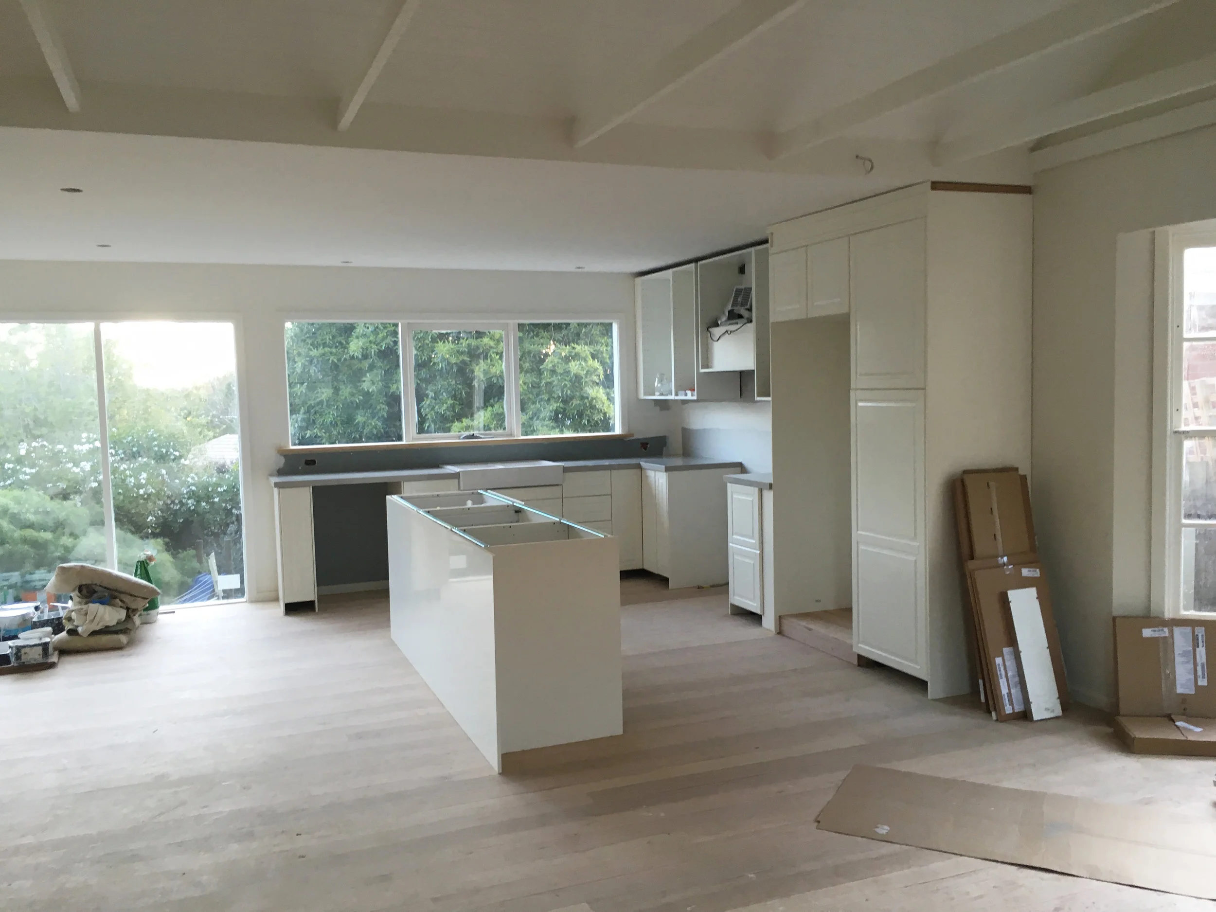 Home renovation progress - The Organised You