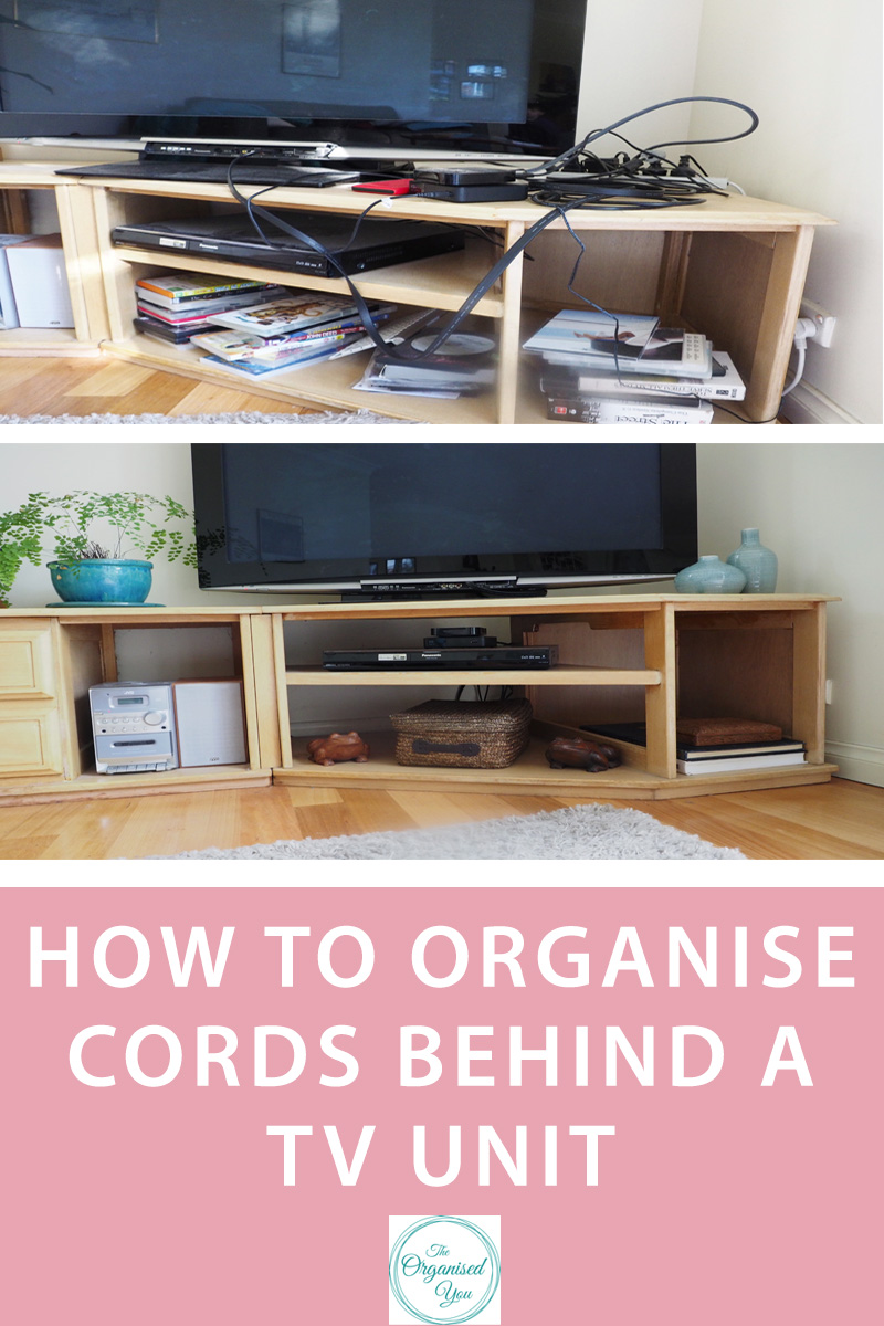 How To Organise Cords Blog Home Organisation The Organised You