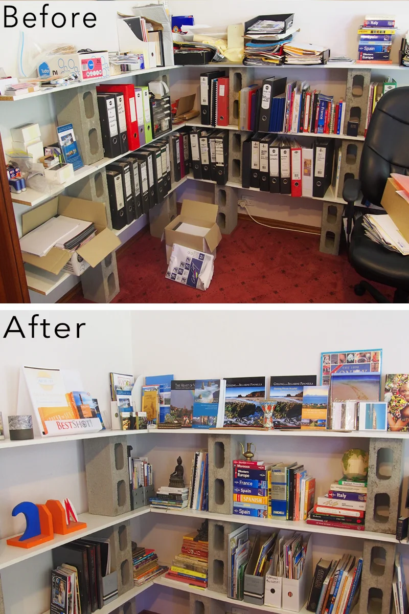 Home office organisation makeover {The Organised You}