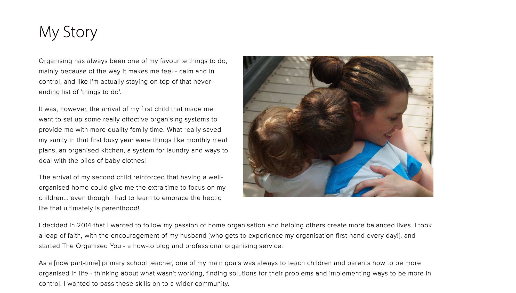 Professional organiser Jo Capicchiano from The Organised You