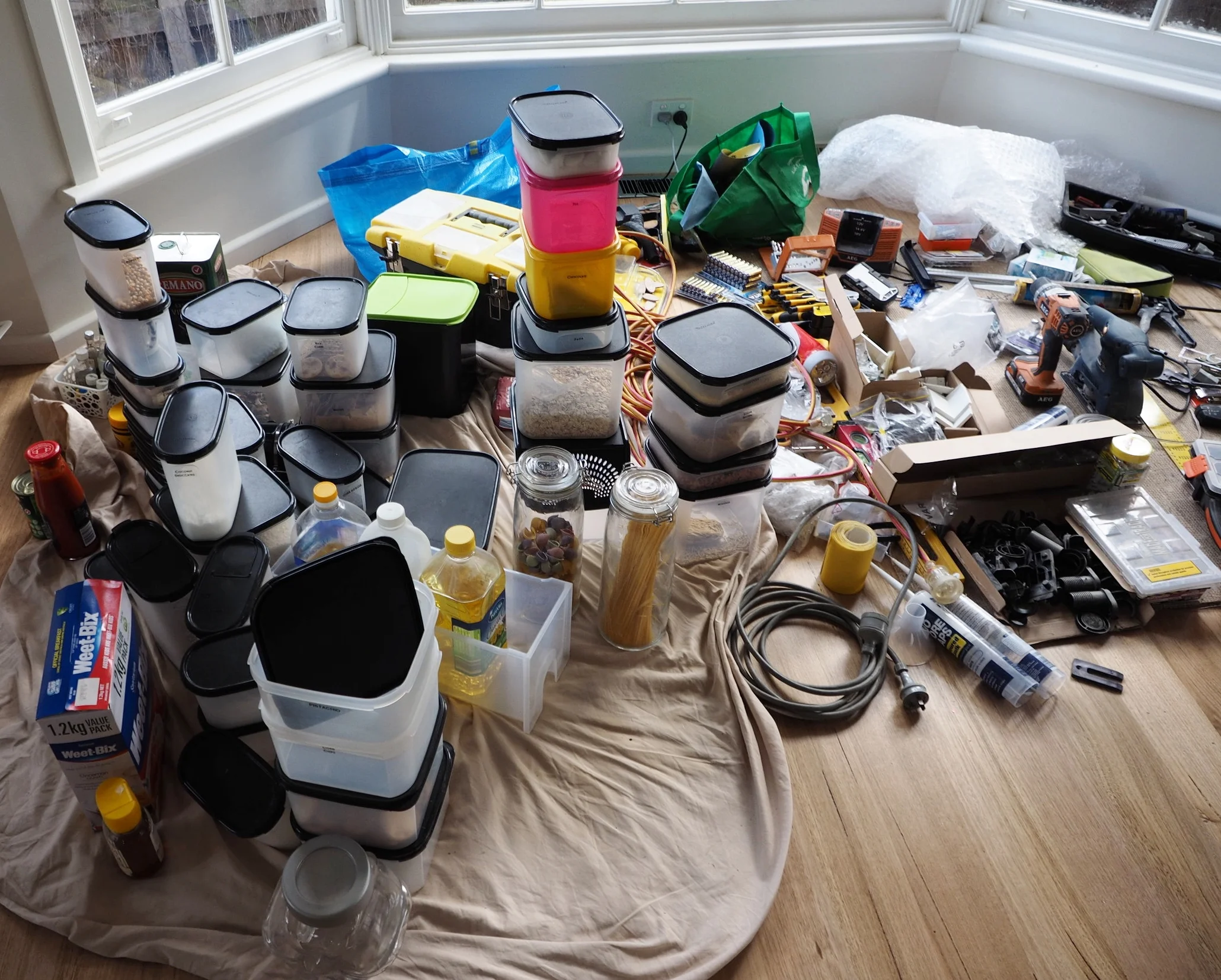 Decluttering the kitchen