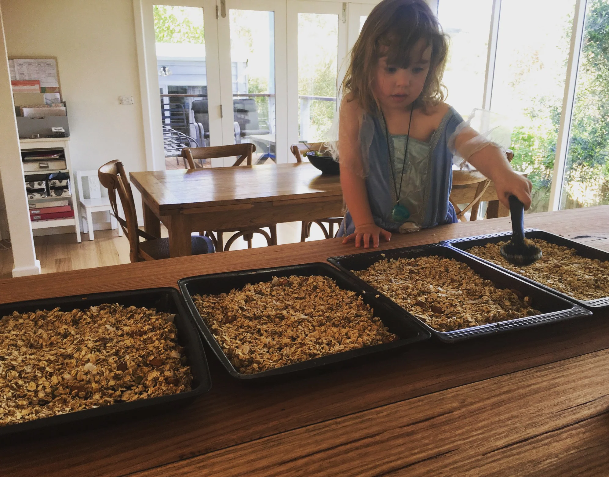 Baking session with my girl