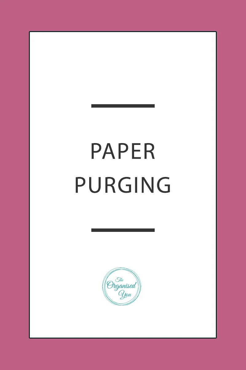Paper Purging