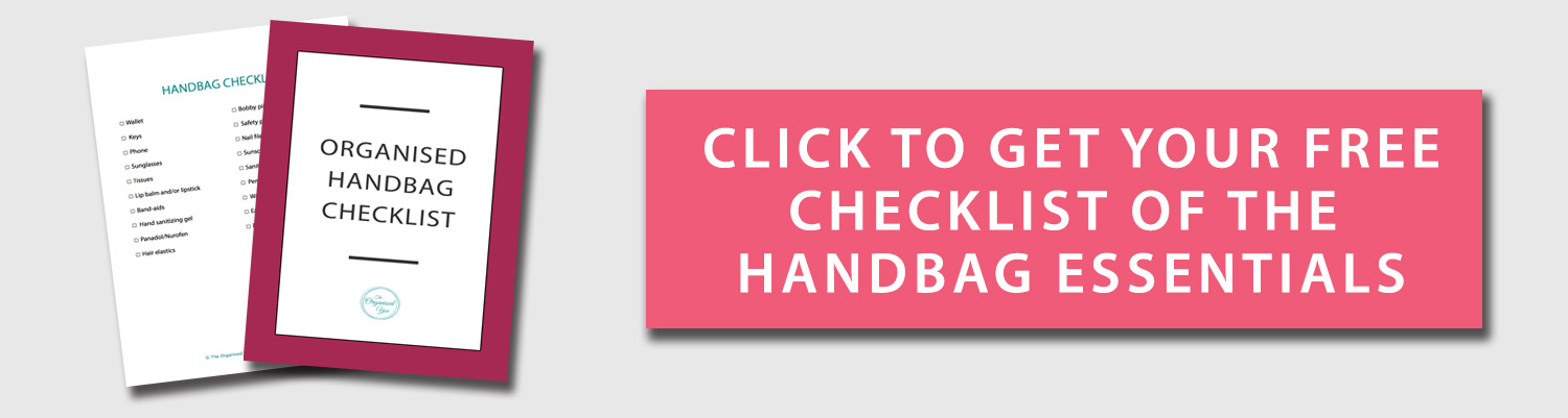 5 easy ways to organise your handbag-Blog