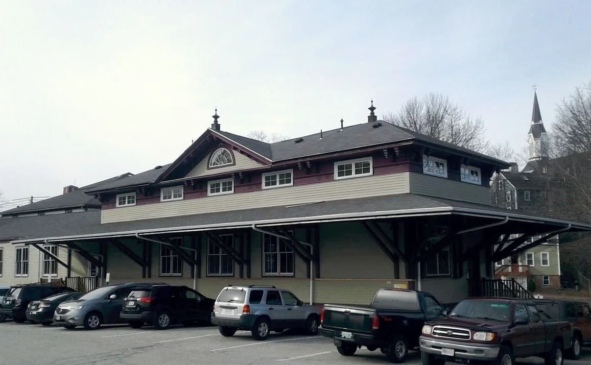 Passenger station as it looks today, home of Crave restaurant.
