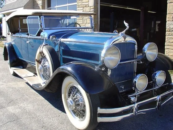 This 1929 Hudson will be part of the Sunday car show. It features a body made by the Biddle and Smart Company of Amesbury.