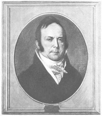 Jacob Perkins at age 52. From The Franklin Institute and reproduced in “Jacob Perkins, His Inventions, His Times, & His Contemporaries.”