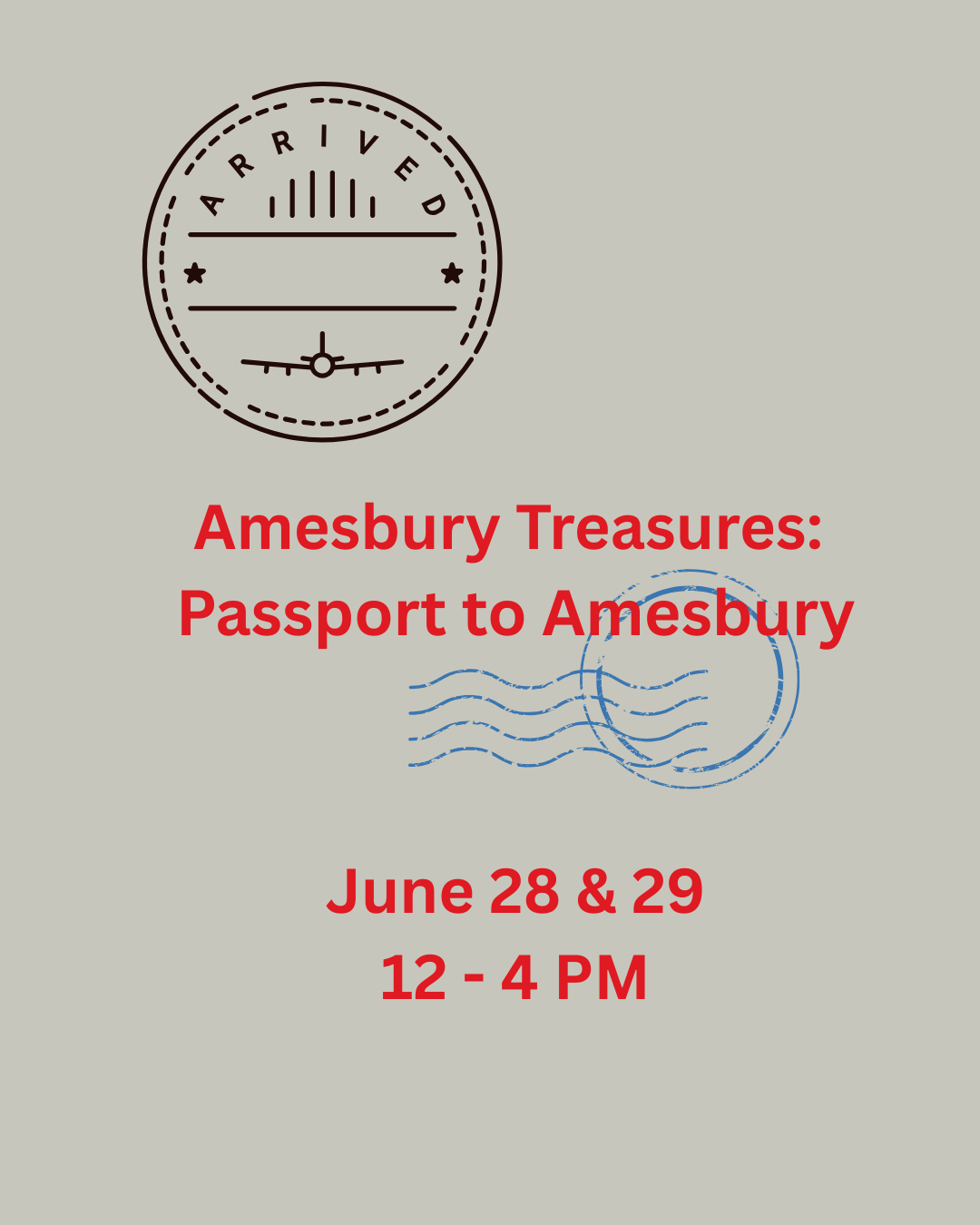 Amesbury Treasures' Passport to Amesbury