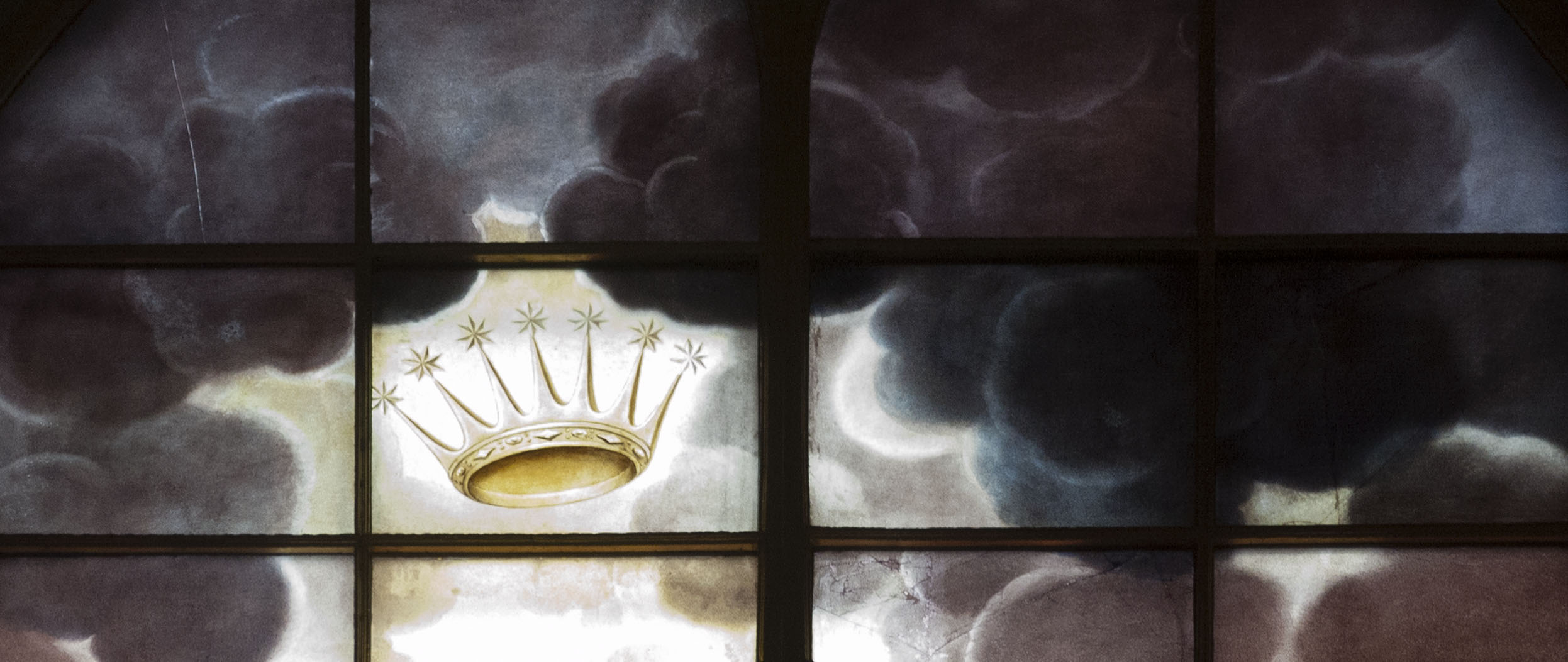 Top of Eginton's St. Alkmund's window