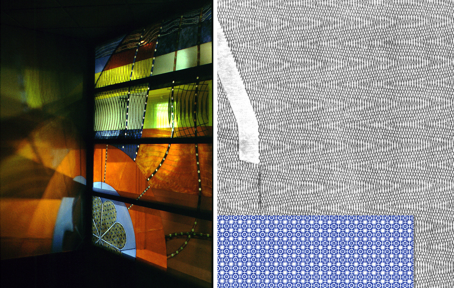 The Chaplaincy, Great Western Hospital Swindon, 2002 Envelope patterns used in the hospital commission