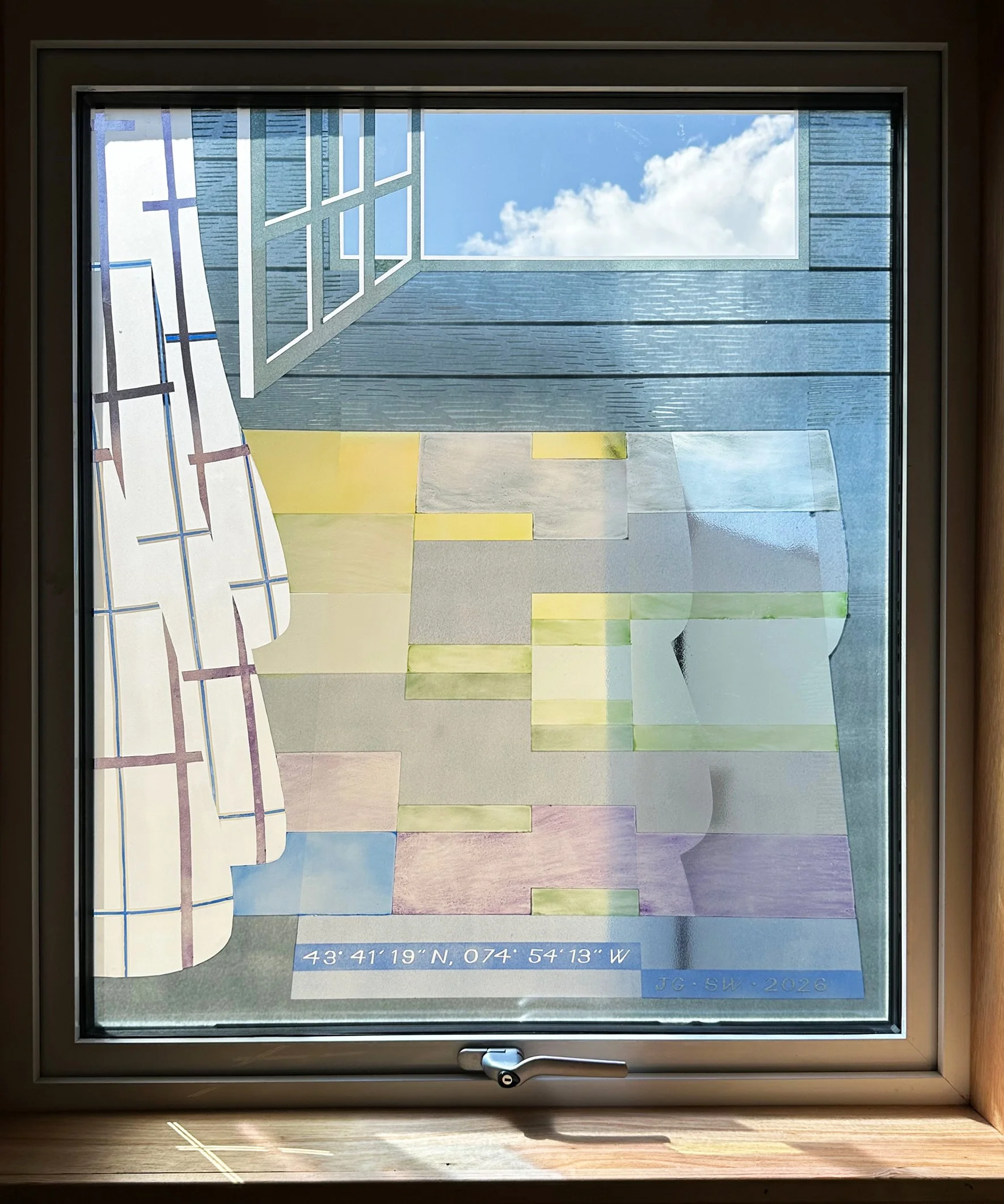 BATHROOM WINDOW, HAYLE, CORNWALL