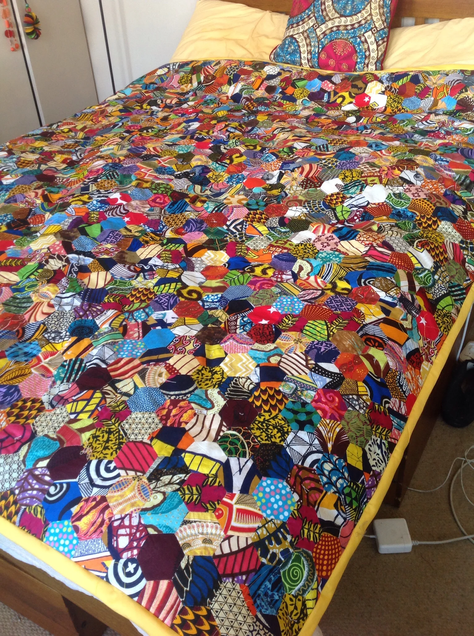 The quilt journey ends as mine is just beginning. 