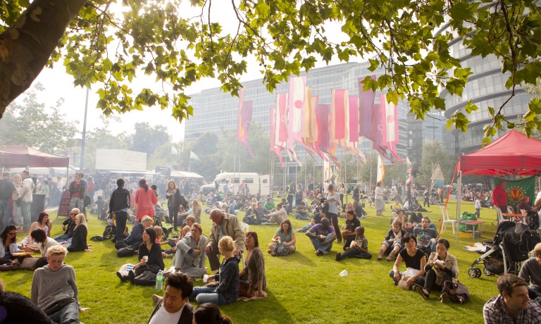 Last years sun worshippers eeking out the Summer...