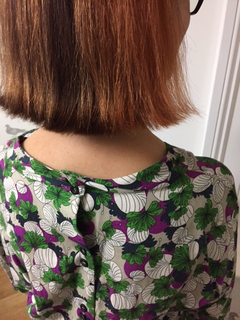 "I love the buttons at the back"