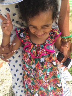 Mini-fashionista Zainab!