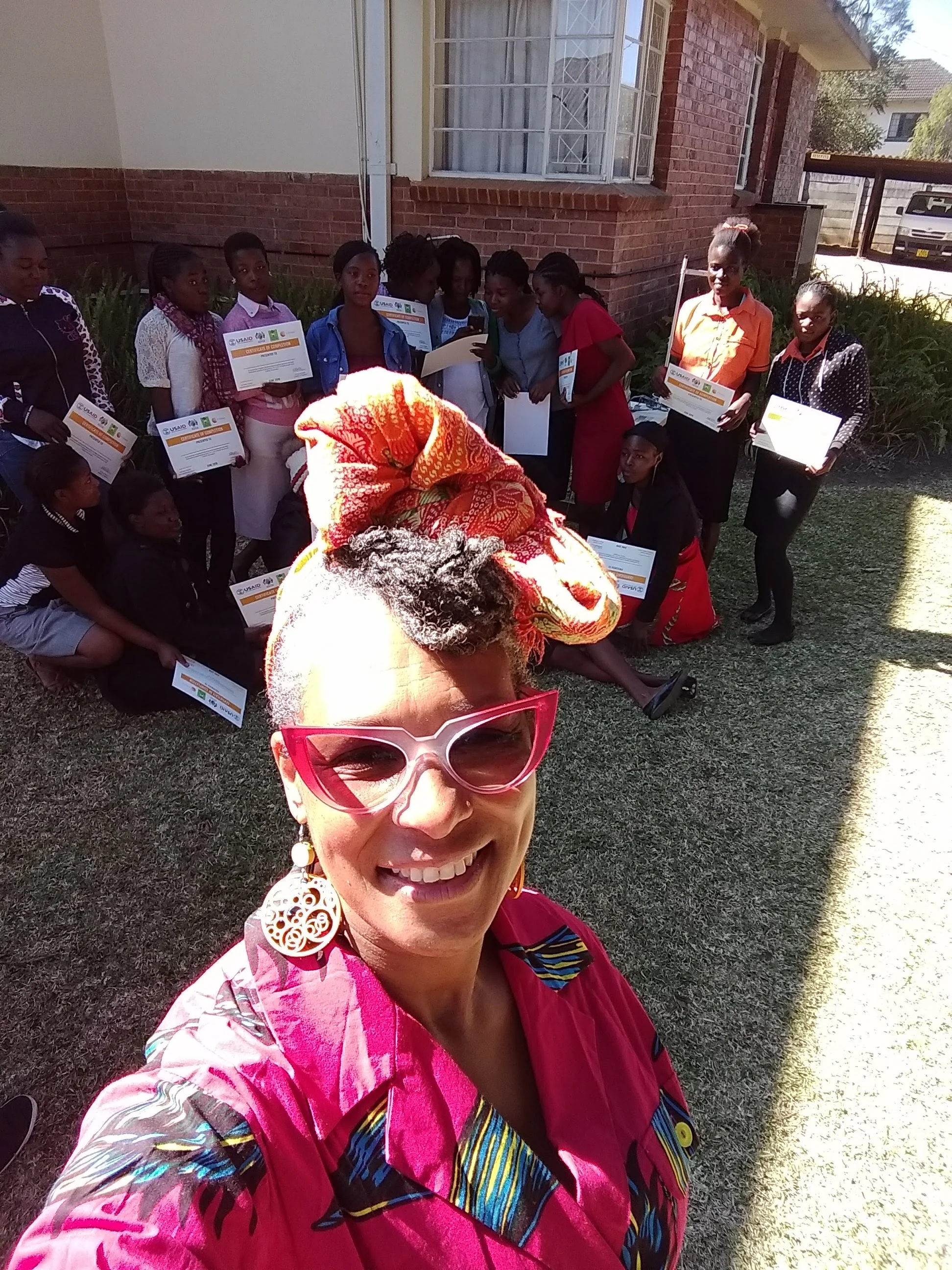 We did it! Congratulations RE13 Global Zimbabwe class of June 2018!