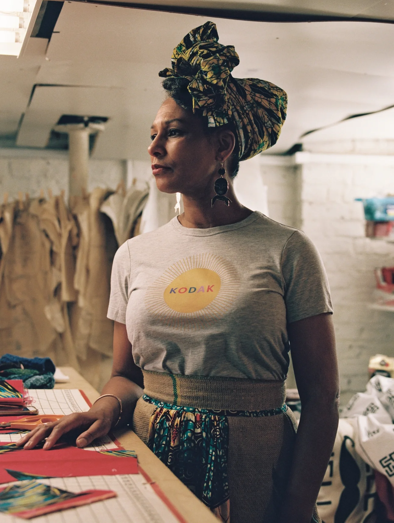 Kodak moment. Photographed by Ronan Mckenzie for International Womens Day celebrating diversity in the Arts. March 2018.