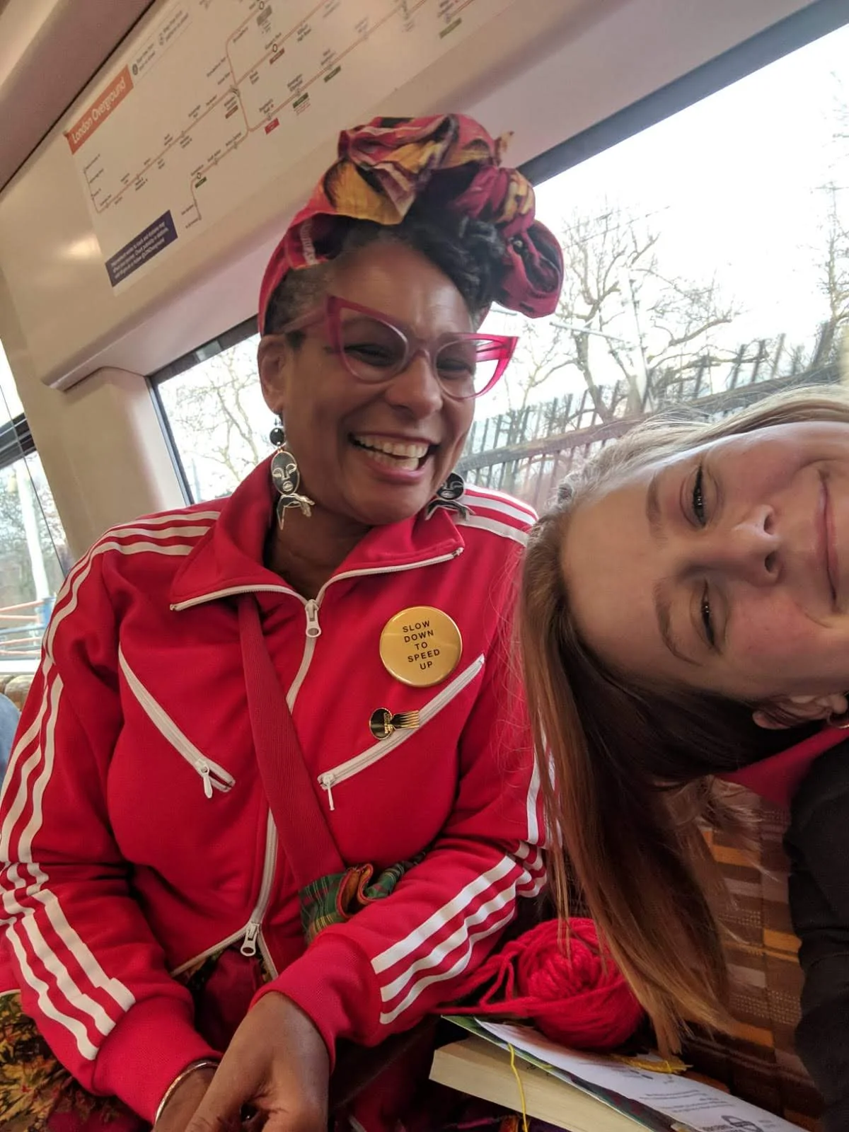  Edith and me. 2/3 of Craftmoves 