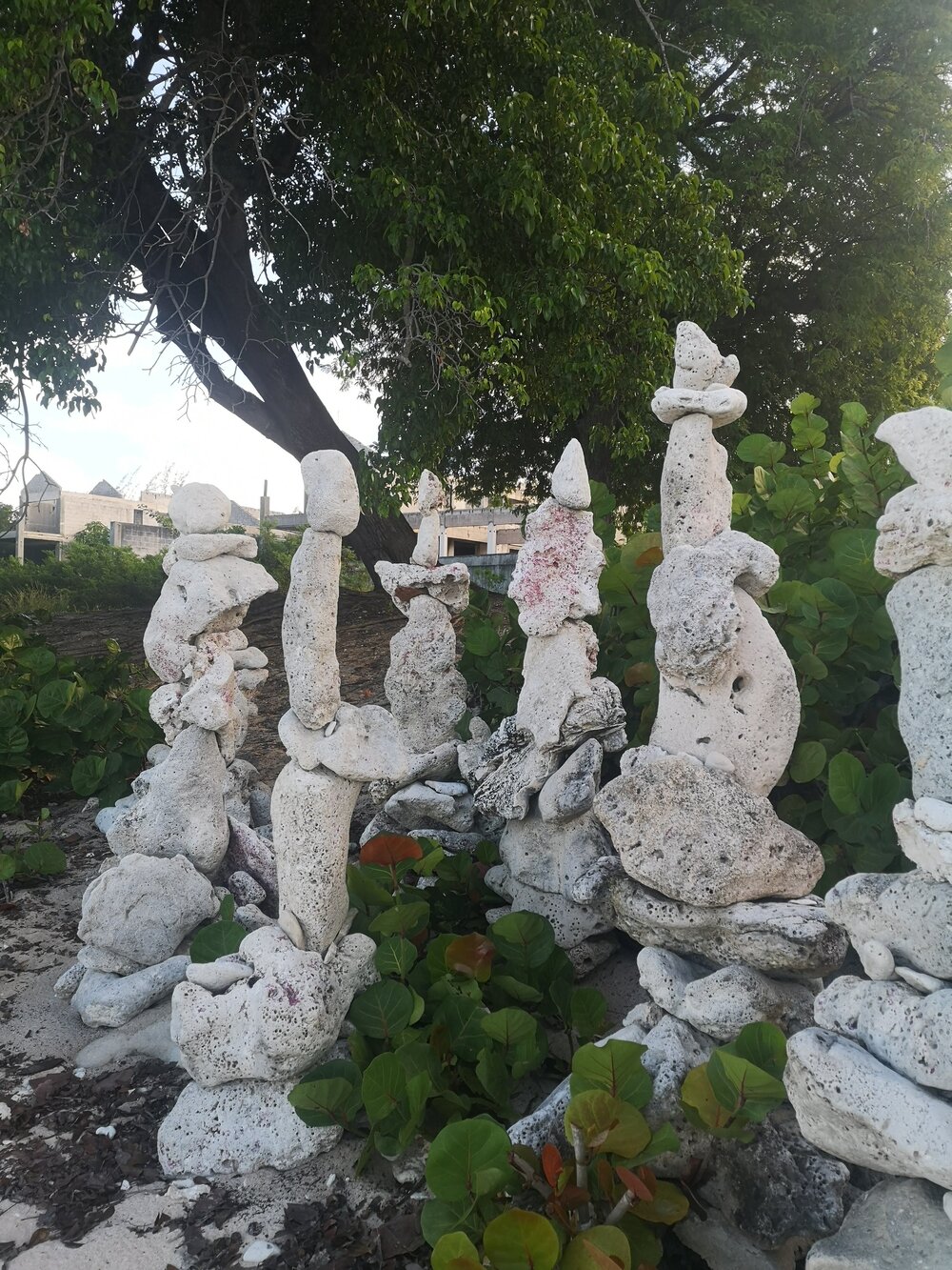 Beach sculptures