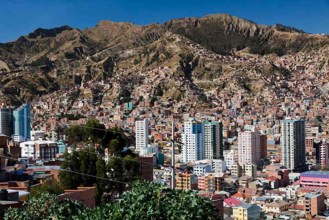 La Paz, Bolivia. Photo by Jeff Lufkin.