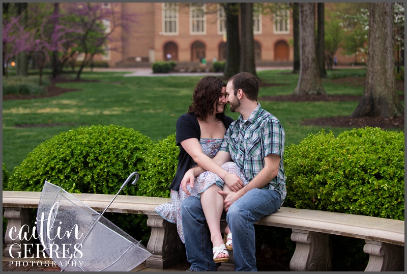 Regent Unversity Engagement Session in the Rain Virginia Beach-20_DSK.jpg