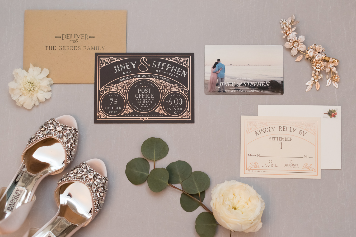 Rose Gold Wedding at Historic Post Office Virginia Harry Potter Themed Wedding-107.JPG