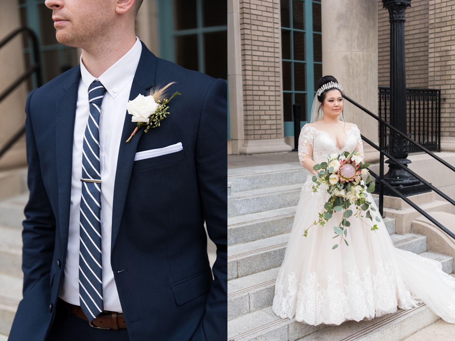 Rose Gold Wedding at Historic Post Office Virginia Harry Potter Themed Wedding-159_WEB.jpg