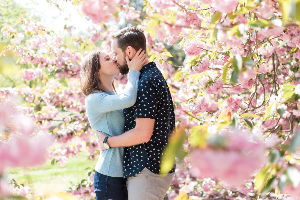 Cherry Blossom Engagement Session at Norfolk Botanical Garden-114.jpg