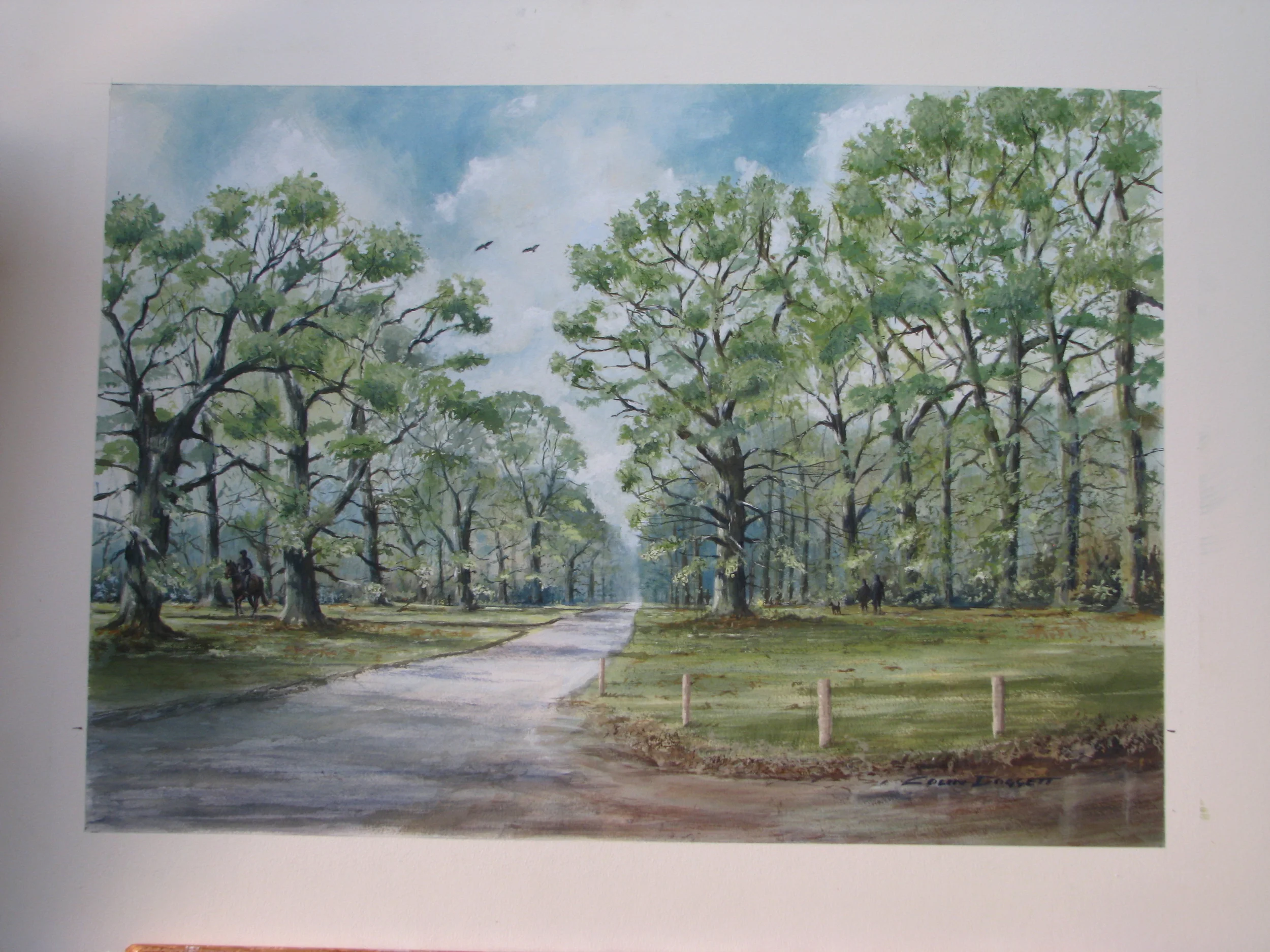 Commissioned piece, Bucklebury