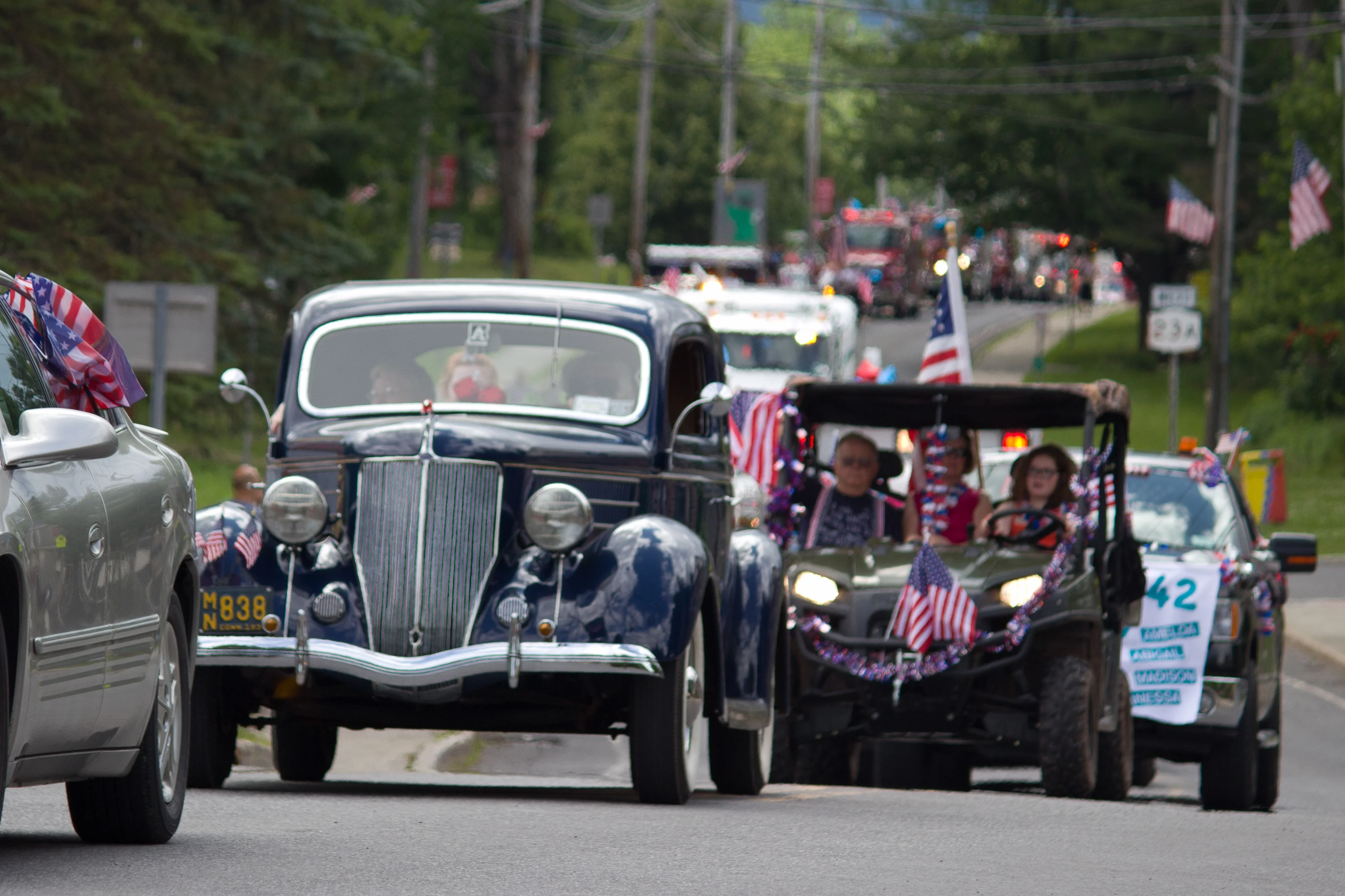Third Annual Village of Tannersville Independence Day Street Party, Parade & Fireworks over Main Street at the Colonial Country Club
