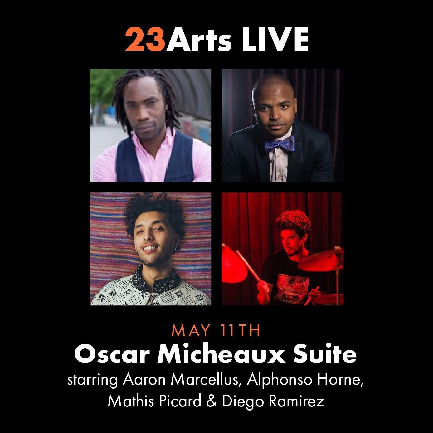 OSCAR MICHEAUX SUITE 
&bull;
An exploration of the visionary Oscar Micheaux&rsquo;s work, featuring live performance of songs from the original short film, &lsquo;Making Micheaux&rsquo; produced by @prospecttheaterco 
&bull;
Tuesday 11th May ~ 5pm Ea