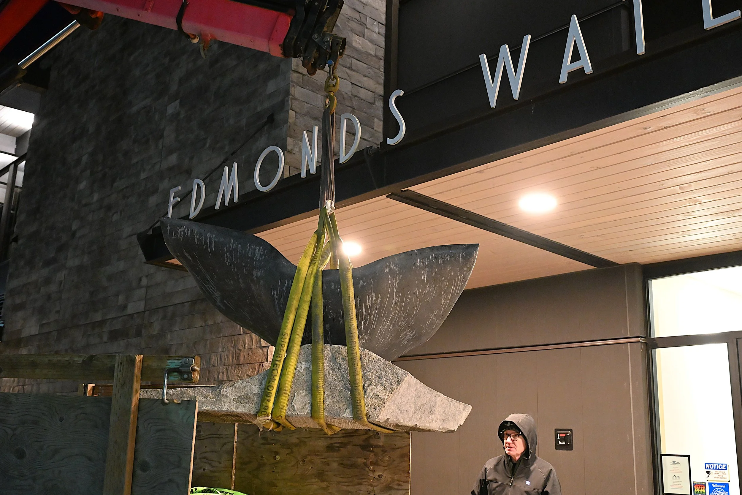 Installation  (photo from Daniel Johnson, EWC)