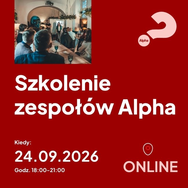 Internetowe szkolenie dla zespołów Alpha