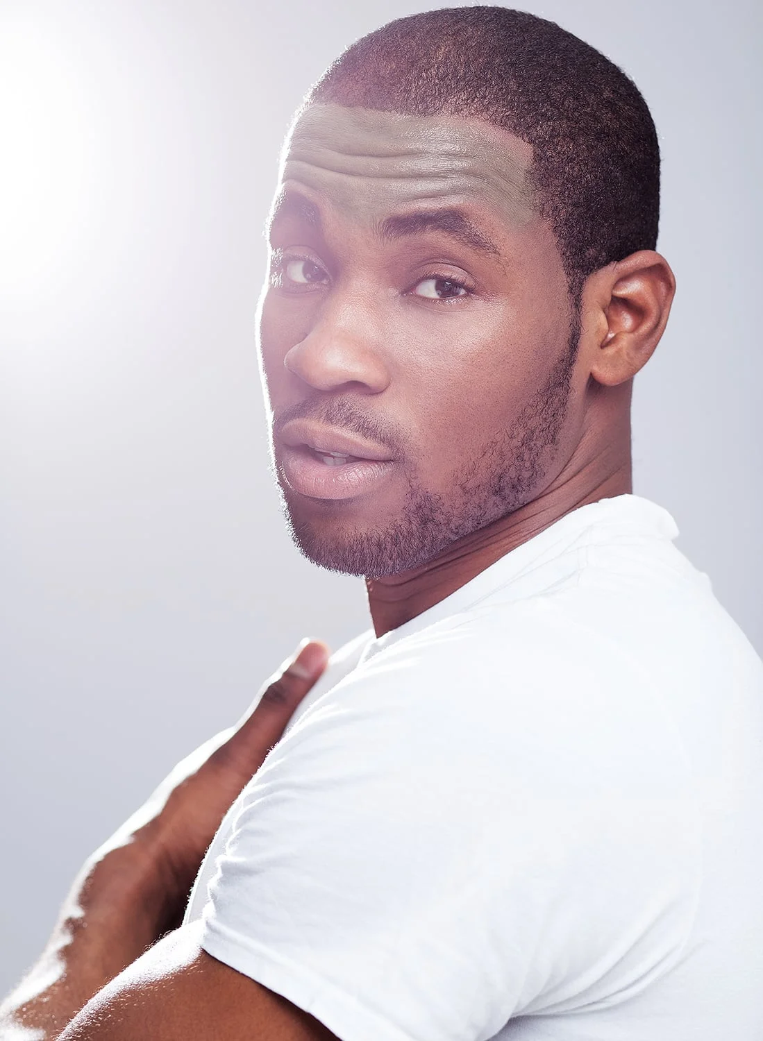 Kayode Akinyemi sport shoot for BMA models.
Photo credit : Chris Winter
