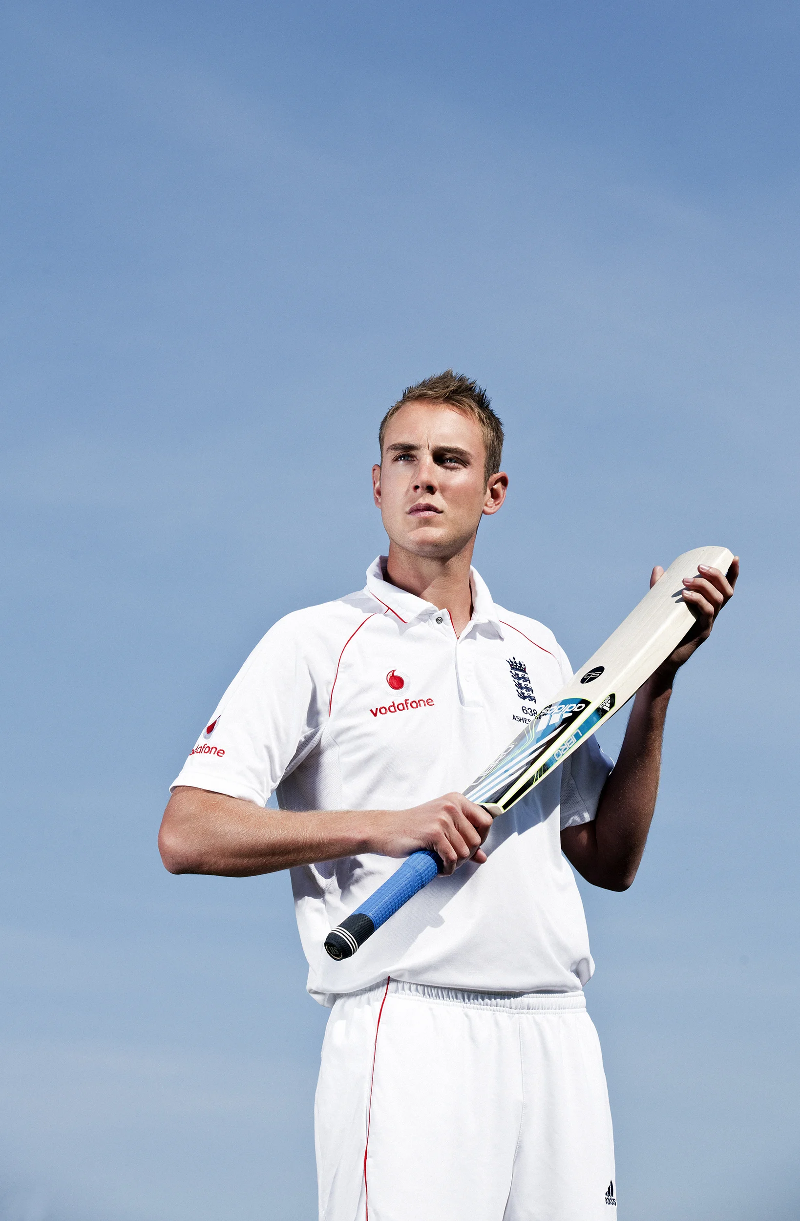 Portrait of cricketer Stuart Broad