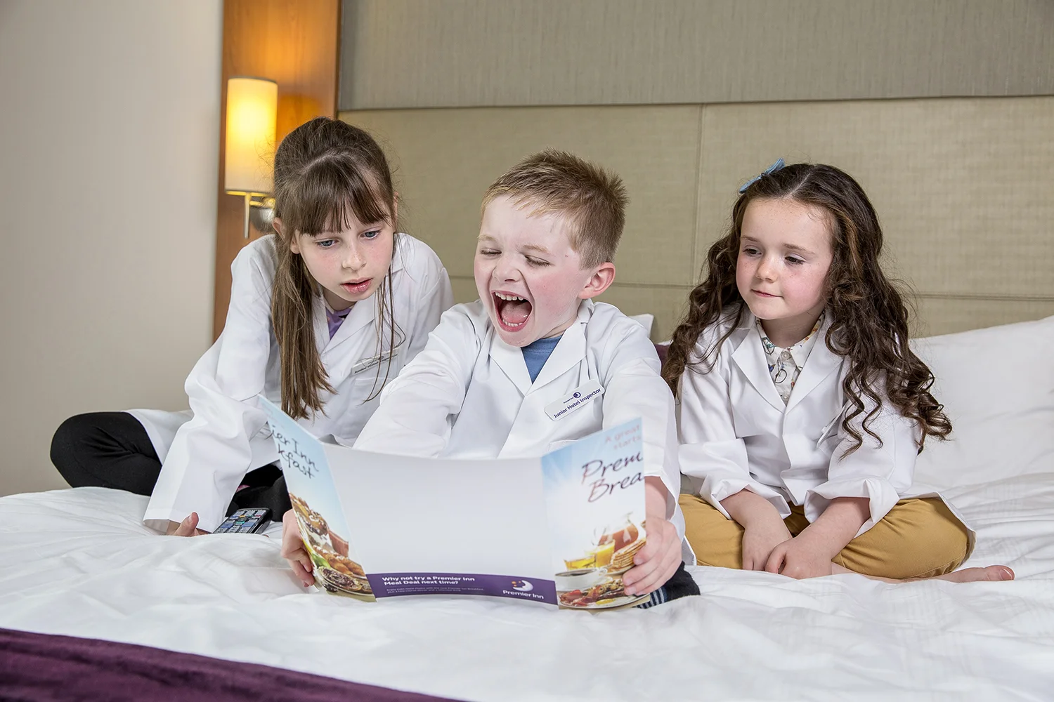 Premier Inn - Junior Hotel Inspectors.
Photo credit : Chris Winter