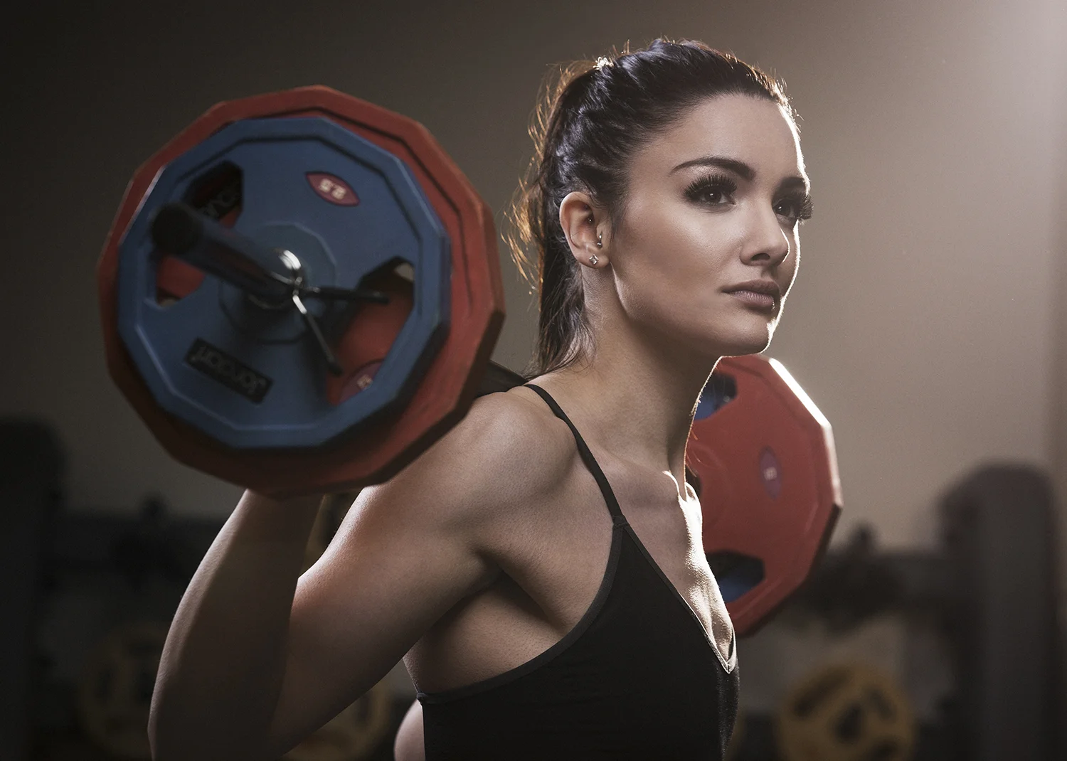 Vikki Thornewell gym shoot.
Photo credit : Chris Winter