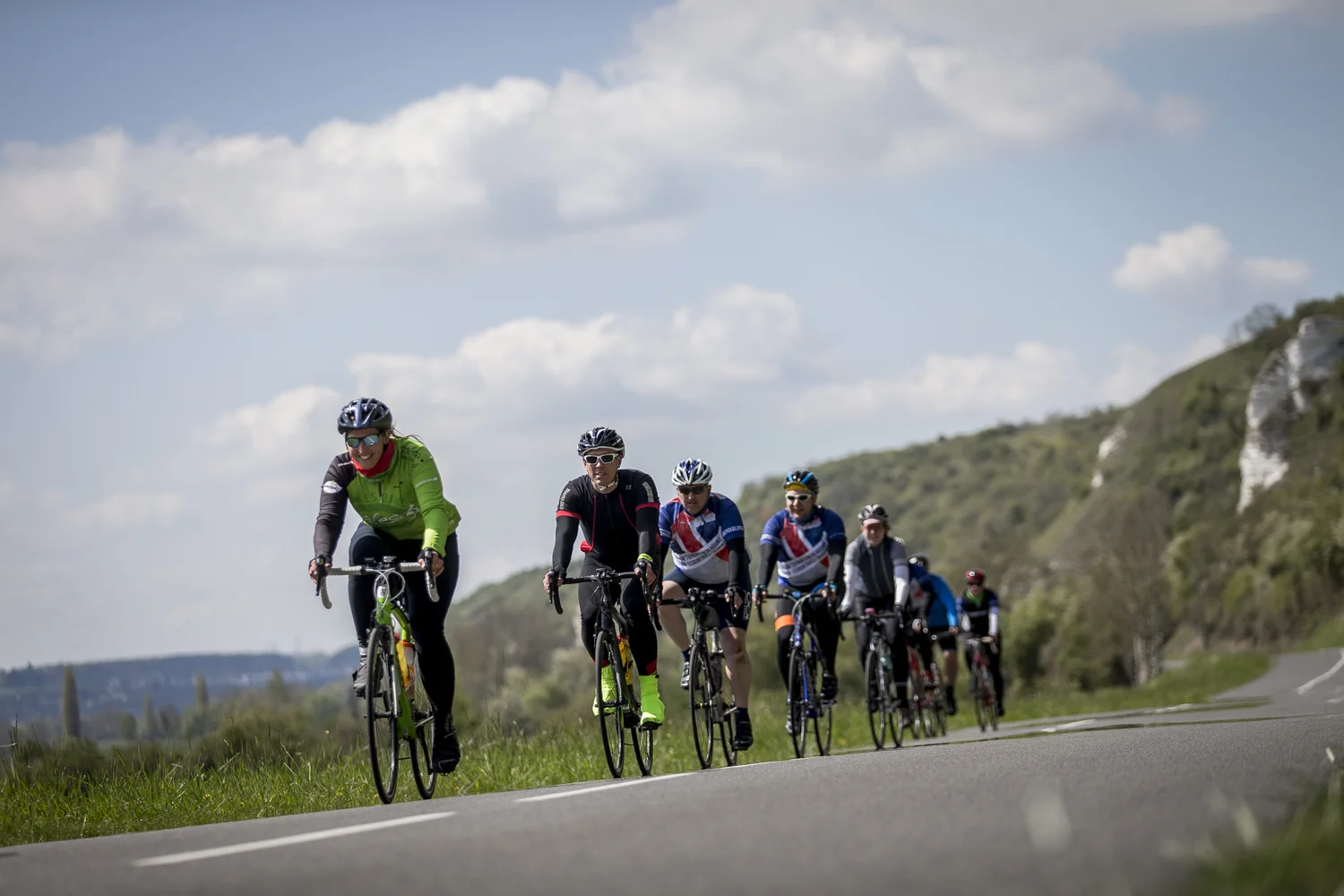 London 2 Paris 24hr cycle sportive.
Photo credit : Chris Winter