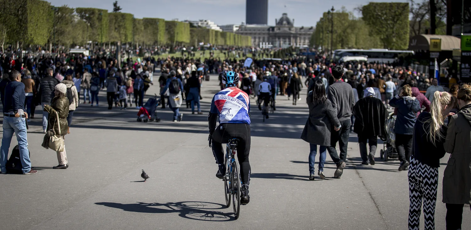 London 2 Paris 24hr cycle sportive.
Photo credit : Chris Winter