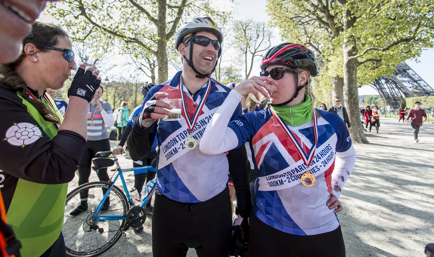 London 2 Paris 24hr cycle sportive.
Photo credit : Chris Winter