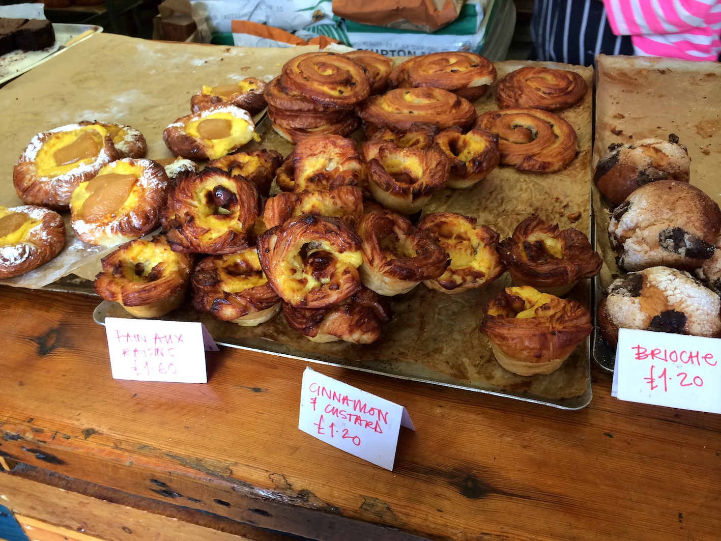 Delicious pastries at Little Bread Peddler