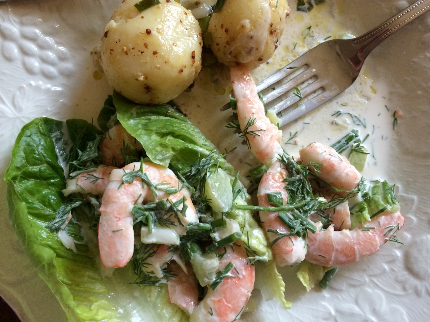 Shrimp salad