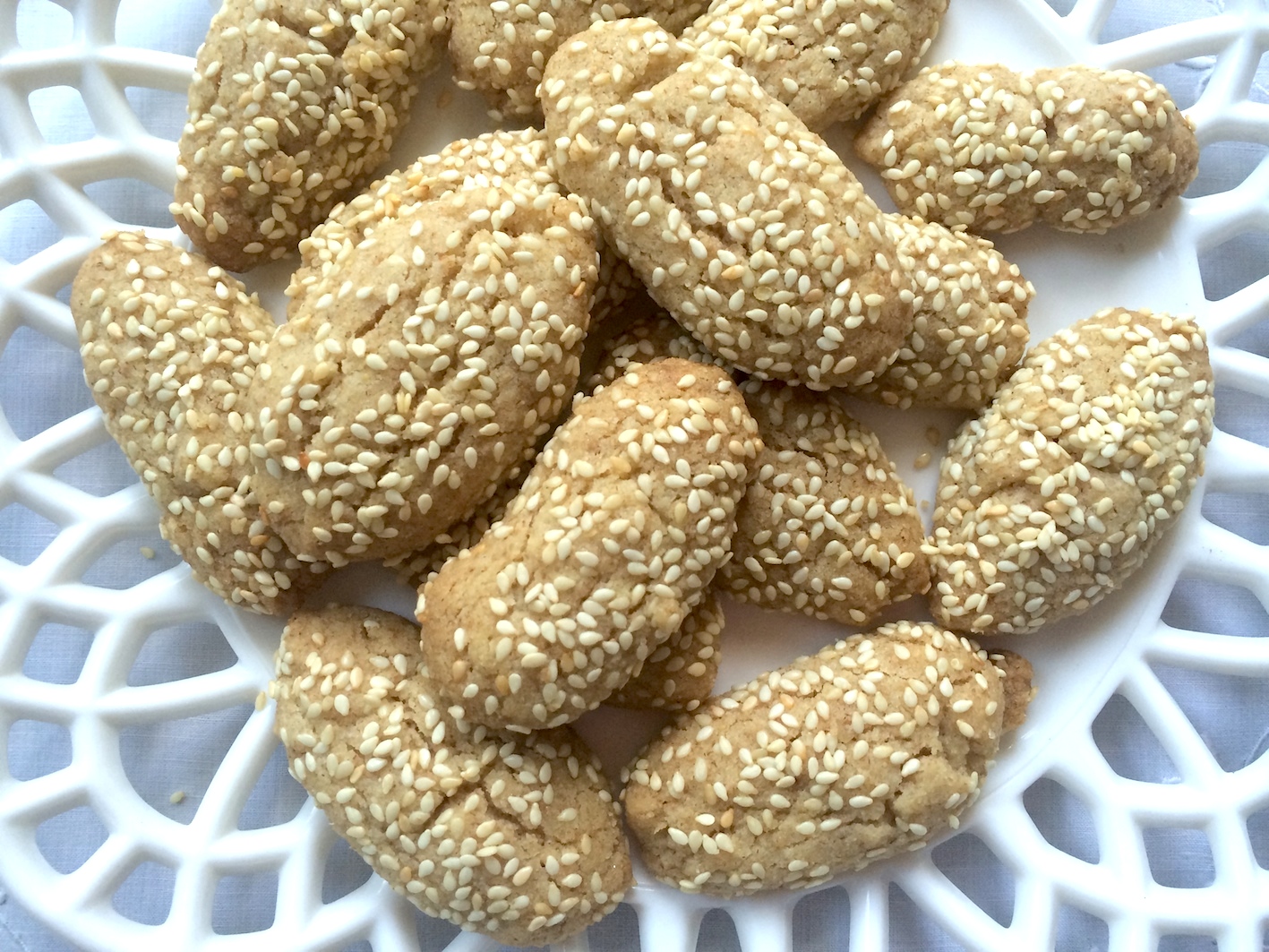 Elaine's mother's Italian Sesame Cookies