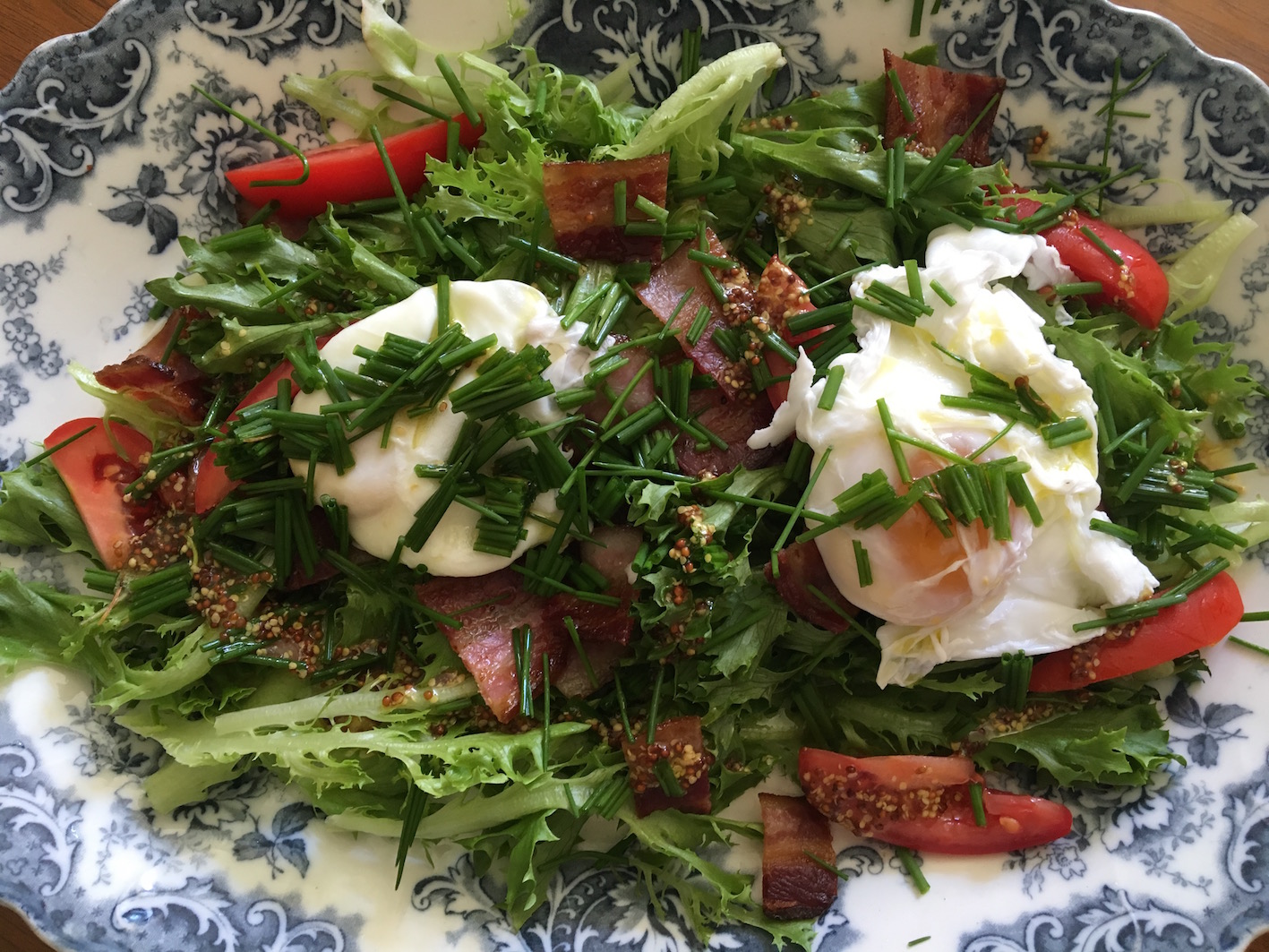 Easy Salade Frisee The London Cook