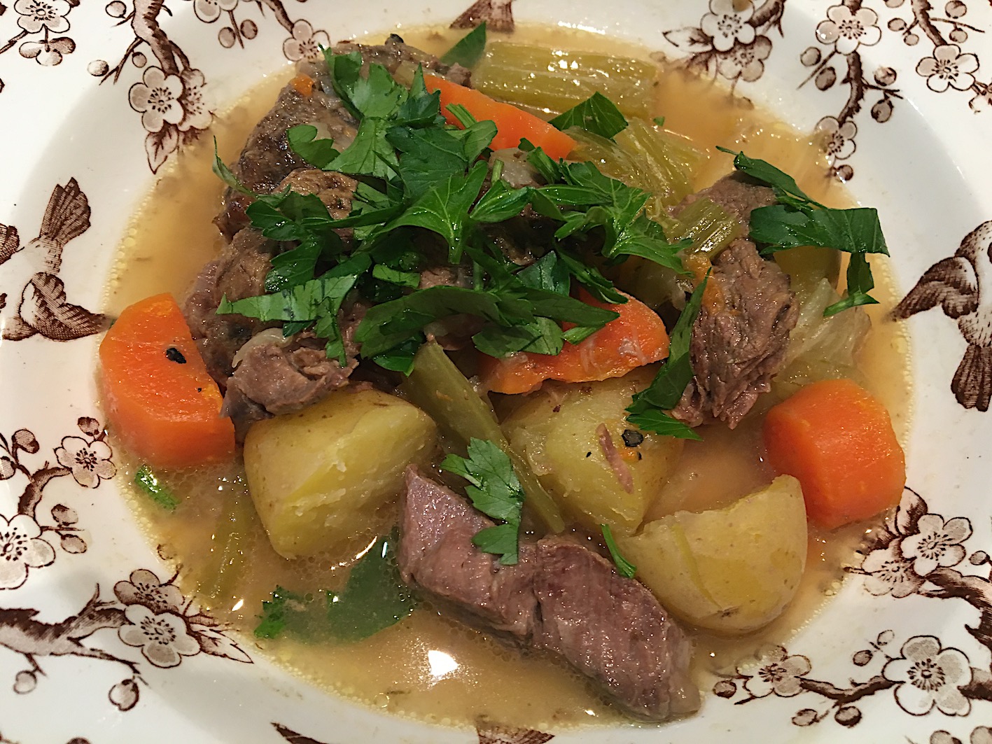 My mother's everyday beef stew