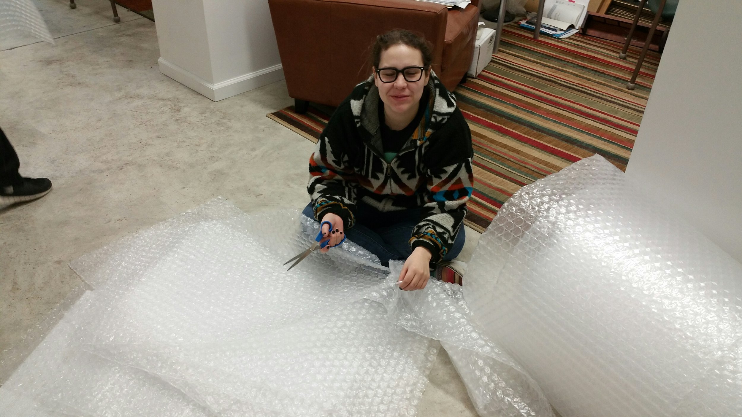 Here are NJIT Alpha Phi Omega students who volunteered on January 28, 2017, at FARC's office at Valley Arts, Inc. 400 Jefferson Street in Orange. The volunteers helped support FARC's by matching stuff animals with books, as well as, sorted and packed a variety of books for free distribution to Orange elementary schools to promote literacy. Other student, help to assemble furniture and to paint the offices of our partnering organization, Valley Arts, Inc. 